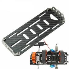 Carbon Fiber Battery Mounting Plate Tray For Axial SCX10II 1/10 RC Car Crawler A