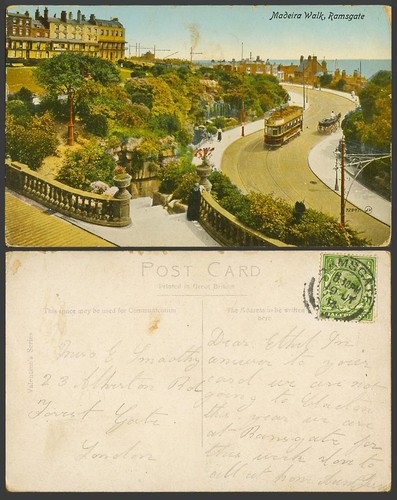 Ramsgate kent 1914 - old, colour