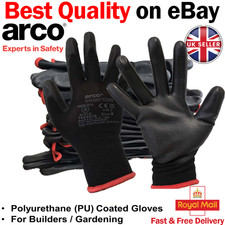 24 PAIRS PU COATED SAFETY WORK