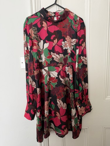 Zara multicolour floral long - multicolour,