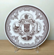 Largs Gem Of The Clyde Ayrshire Caverswall Fine Bone China Commemorative Plate
