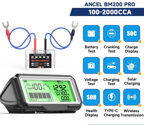 Ancel bm200 pro battery - ancel,