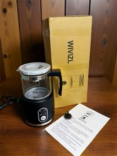 WIVIZL Detachable Milk Frother Electric,4 in 1 Automatic MILK FROTHER, Black 