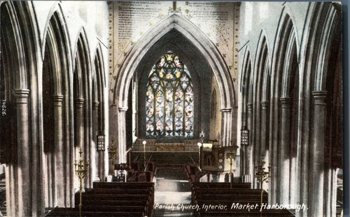 Parish church interior market - church,