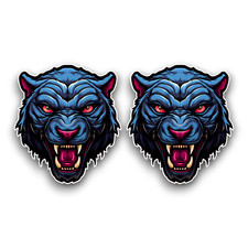 2x Small Angry Panther Vinyl