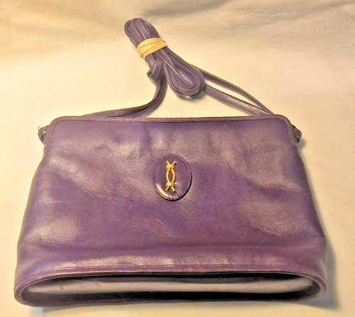 Harrods purple leather - harrods,