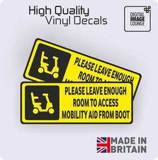 2 X Disabled Sign Disability