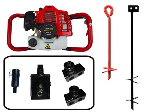 Post hole auger - to, 1/2"