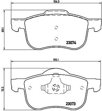 Brake pad set disc - brake, set,