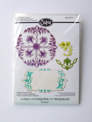 Sizzix thinlits die set ornate - sizzix,
