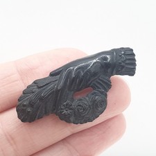 Antique Victorian Bog Oak Hand