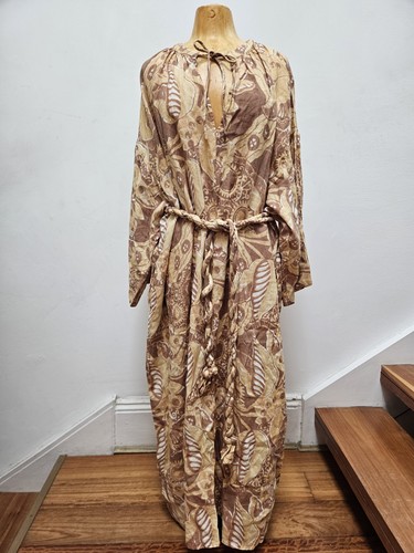 Linen boho dress tie mara - boho,