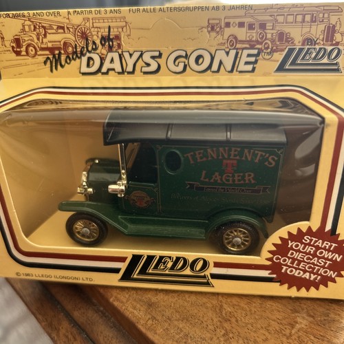 Lledo van tennents lager days - van,