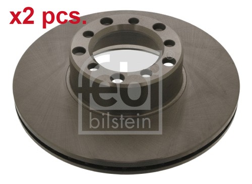Pcs front brake disc - front, rotos