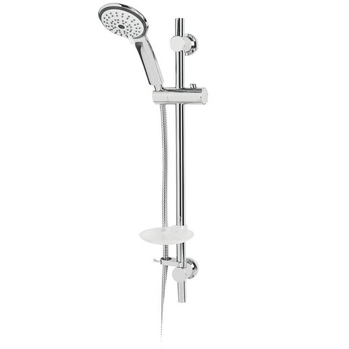 Mixer shower kit chrome round - shower,