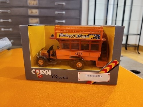 Corgi classics thornycroft bus - thornycroft,