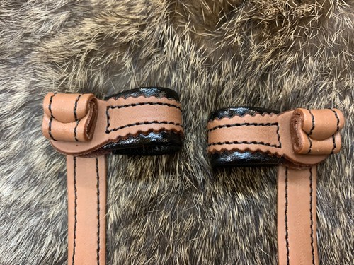 Rolled edge falcon anklets - rolled,