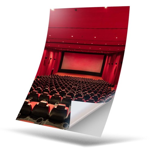 Vinyl sticker cinema - -,