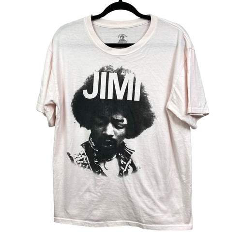 Jimi hendrix pale pink - t, shirt