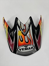 Vemar Motorcycle Crash Helmet Replacement Peak #1