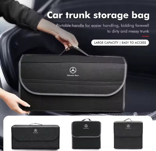 Mercedes car trunk organiser - mercedes,
