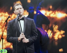 Michael Buble Signed 10x8