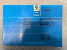 Vespa P125x and P200e Service