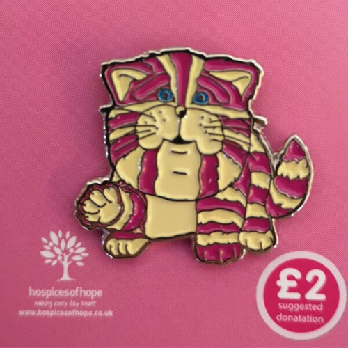 Bagpuss pin badge - bagpuss, badge: