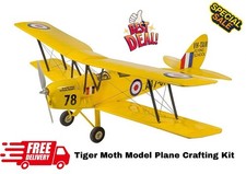 Tiger Moth Balsa Wood Model