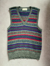 Vintage 70s Wool Fair Isle