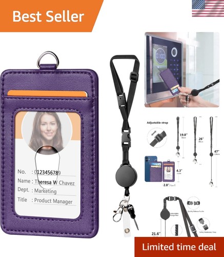 Versatile badge holder - badge, &