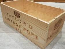 MEDIUM VINTAGE PORT box - Reclaimed Crate for Vintage Shabby Chic Home Storage 