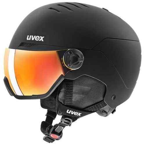 Uvex ski helmet with full - helmet,