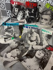 Film and Filming Jan - Dec Magazine 1975 X 12 Joan Collins David Bowie 