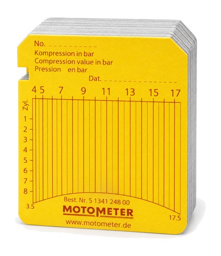 Motometer pack 100 - motometer, chart