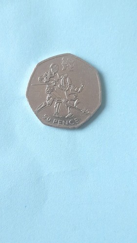 Olympic 50p fencing coin - 50p, 2011