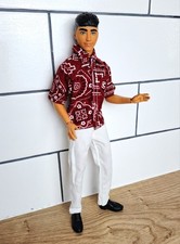 Barbie custom ken repainted - barbie,