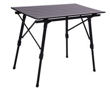 Quest Elite Brenig Slatted Black Table