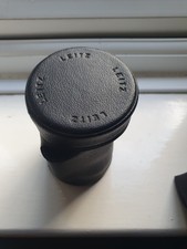 Leica Black Leather Lens Case