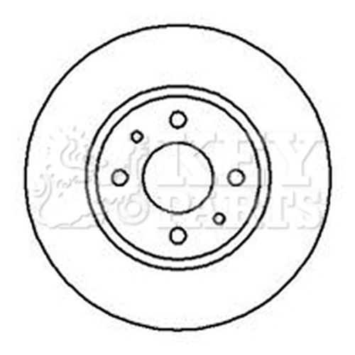 Brake discs vented for fiat - discs,