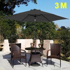 3M Large Round Garden Parasol