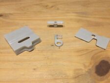 dometic fridge/freezer bigger size grey door catch and plate caravan/motorhome