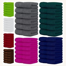 6X Hand Towels 100% Egyptian Cotton Super Soft Spa Salon Towel 600 GSM 50 x 80cm
