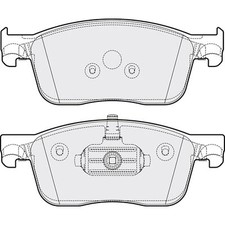 Brake pads set - brake, vauxhall
