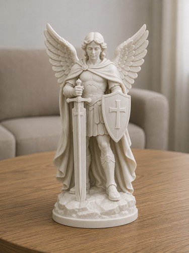 Archangel warrior statue home - archangel,