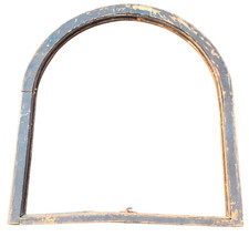 Antique Bent Wooden Window Frame – Very Old – NEEDS TLC & REPAIR – UNIQUE