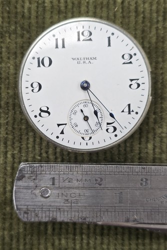 Vintage waltham pocket - waltham, u.s.a.