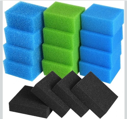 16pcs fish tank - filter, sponges
