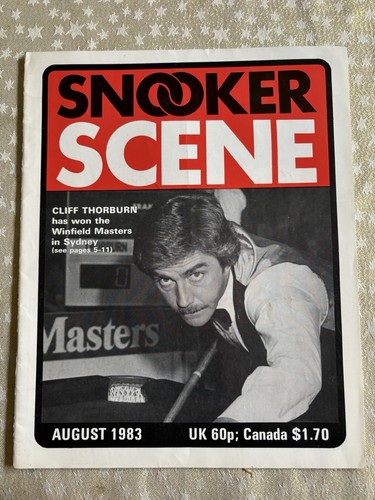 Snooker scene magazine august - snooker,