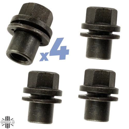 4pc wheel nut - kit, early